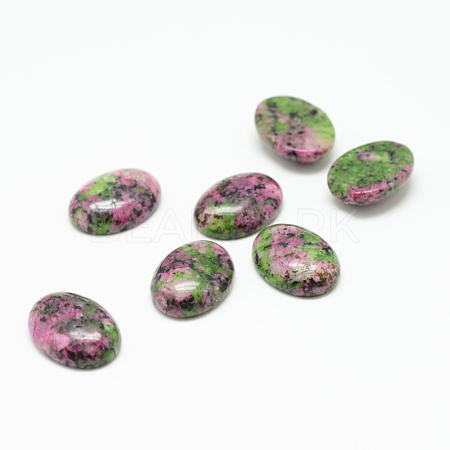 Synthetic Ruby in Zoisite Gemstone Cabochons X-G-T020-13x18mm-13-1