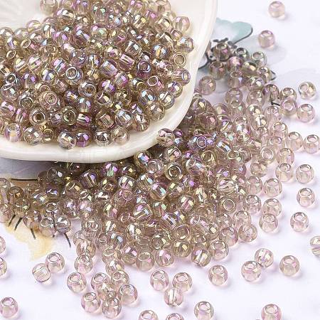 6/0 Glass Seed Beads SEED-T006-04F-08-1