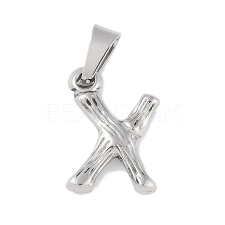 Non-Tarnish 304 Stainless Steel Pendants STAS-F235-01P-X-1