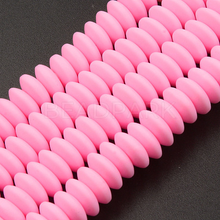 Handmade Polymer Clay Beads Strands X-CLAY-N008-064-A08-1