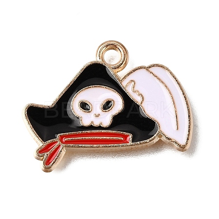 Alloy with Enamel Pendants AL-CBA9E11-03KCG-18-1