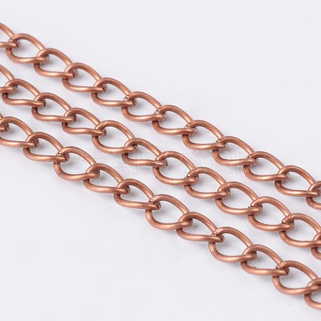 Brass Twisted Chains X-CHC-Q001-02R-1