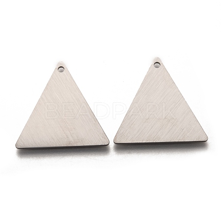 Tarnish Resistant 304 Stainless Steel Pendants STAS-O133-04F-P-1