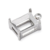 304 Stainless Steel Rhinestone Claw Settings STAS-U042-03A-P-2