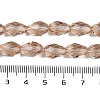 Transparent Glass Beads Strands EGLA-N013-T8mm-D23-4