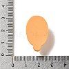 Opaque Resin Imitation Food Decoden Cabochons CRES-A058-01G-3