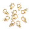 Zinc Alloy Lobster Claw Clasps E106-G-2