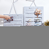 Felt Hanging Hair Claw Clip Organizer Holder for Women Girls AJEW-WH0083-89A-01B-3