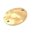 304 Stainless Steel Textured Links Connector Charms STAS-K302-02A-G-2
