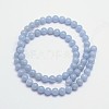 Natural Angelite Beads Strands G-L411-18-6m-2