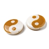 Printed Natural Freshwater Shell Beads SHEL-R129-07C-05-3
