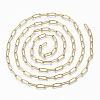 PVD Vacuum Plating 304 Stainless Steel Paperclip Chains X-CHS-S006-JN957-2-01-2