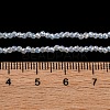 Electroplate Glass Beads Strands EGLA-H107-01A-A03-2