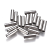 304 Stainless Steel Tube Beads STAS-F224-01P-D-1