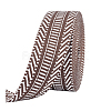 5 Yards Ethnic Style Polyester Jacquard Striped Ribbon OCOR-PH0004-17B-7