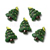 Christmas Opaque Resin Cabochons LS-RESI-K019-37-1