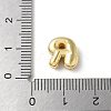 Brass Micro Pave Cubic Zirconia Beads X-KK-P290-61G-R-3
