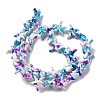 Synthetic Turquoise Dyed Beads Strands G-P507-04E-3