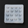 Butterfly Shape DIY Food Grade Silicone Molds AJEW-A033-01-3