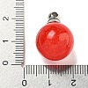 Natural & Synthetic Mixed Gemstone Perfume Bottle Pendants G-K338-22P-4