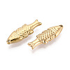 304 Stainless Steel Fish Pendants STAS-T069-10G-2
