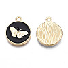 Alloy Enamel Pendants PALLOY-N170-002A-NR-2