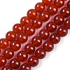 Natural Carnelian Beads Strands G-G338-6mm-01-5