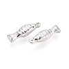 304 Stainless Steel Fish Charms STAS-T069-05P-2