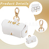 1Pc Imitation Leather Ring Storage Bags for Pet Dog Collar ABAG-CL0001-36A-6