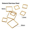 304 Stainless Steel Linking Ring STAS-CJ0001-32-2