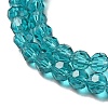 Transparent Glass Beads EGLA-A035-T4mm-D12-4