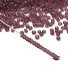 8/0 Frosted Round Glass Seed Beads X-SEED-A008-3mm-M16-4