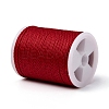 Round Waxed Polyester Cord X-YC-G006-01-1.0mm-32-2
