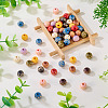 60Pcs Wood Beads WOOD-TA0002-79C-5