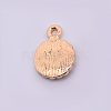 Alloy Enamel Pendants ENAM-WH0049-18G-2