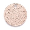 Ion Plating(IP) 304 Stainless Steel Charms STAS-M228-B01-RG-2