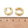 Clear Cubic Zirconia Star Hoop Earrings LS-EJEW-C022-01G-3