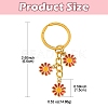 Alloy Enamel Keychain KEYC-YW00033-01-4