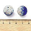 Gradient Color Design Polymer Clay Rhinestone Beads CLAY-NH0001-03F-3