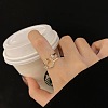 Brass Micro Pave Clear Cubic Zirconia Open Cuff Rings for Women FS-WGCF28E-01-4
