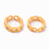 Spray Painted Alloy Cuff Rings RJEW-T011-29A-RS-2