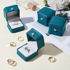 Imitation Leather Covered Plastic Jewelry Ring Boxes OBOX-WH0085-173A-3