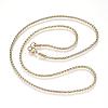 304 Stainless Steel Twisted Chain Necklaces NJEW-D285-22-2