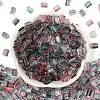 Transparent Spray Painted Glass Seed Beads SEED-L011-10A-03-2