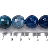 Natural Dragon Veins Agate(Dyed & Heated) Beads Strands G-K390-A06-01-5