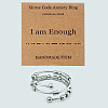 304 Stainless Steel Rotating Cuff Rings FS-WG14209-01-1