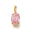 Ion Plating(IP) 304 Stainless Steel Rhinestone Pendants STAS-A104-11G-09-1