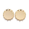 304 Stainless Steel Cabochon Settings STAS-P249-16G-G-1