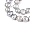 Natural Cultured Freshwater Pearl Beads Strands X-PEAR-R064-24-2