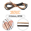 SUPERFINDINGS Cowhide Leather Cord Shoelaces FIND-FH0005-35-2